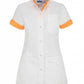 Zorgjasje Livia wit-oranje - Zorgkleding.be
